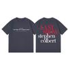 The Last Show with Stephen Colbert 2026 Tshirt High Quality Fashion Oversized T Shirt Unisex Women Clothing Casual Cotton Tshirts