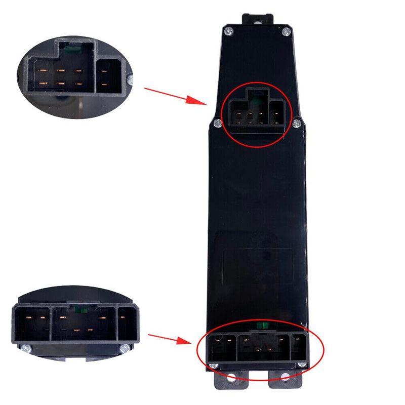 Car Accessories for Jeep Cherokee XJ 1997-2001 Front Left Electric Master Window Switch Glass Lifter Control Adjust Button Parts