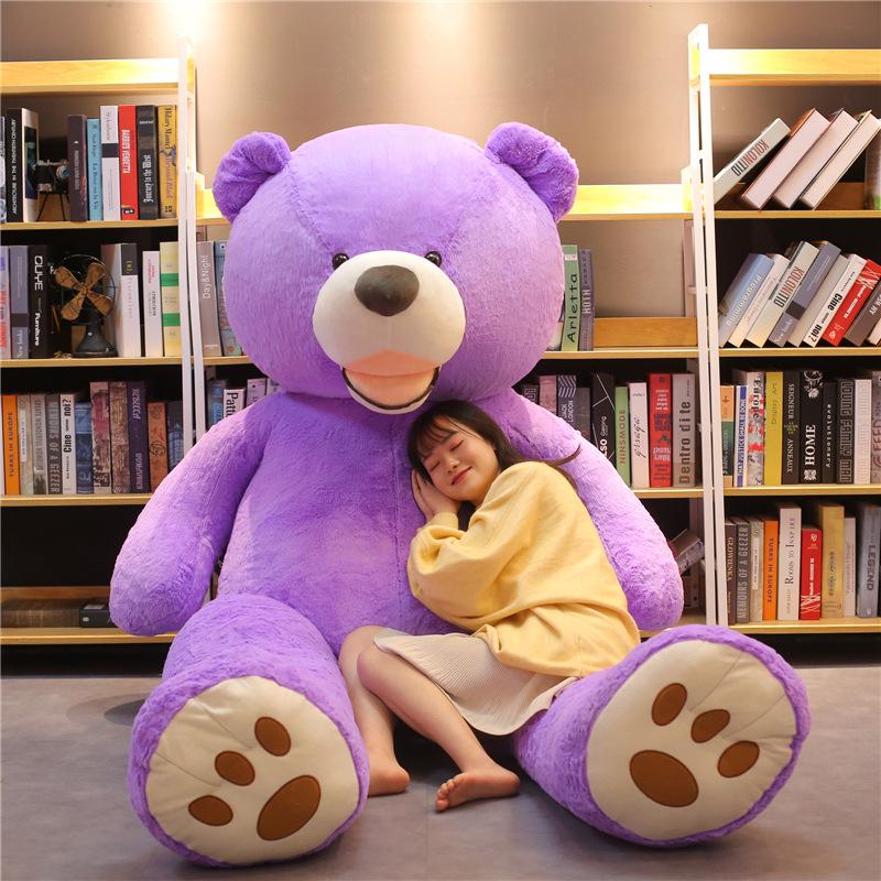 Плюшевый мишка Хагги, Американский плюшевый мишка, Милая кукла гигантская панда, Подарок на день рождения для девочек