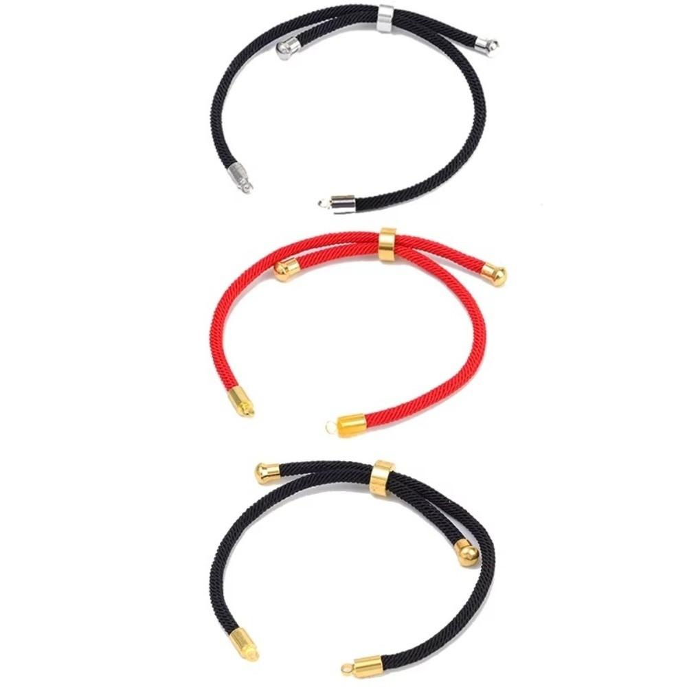 5pcs Decorative String Slider Bracelet Sturdy Semi Finished Bracelet DIY Bracelet DIY Handmade