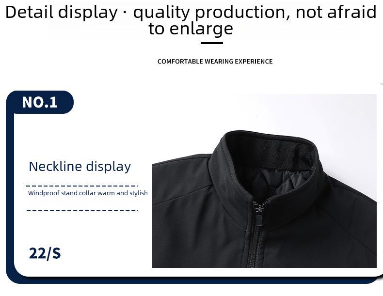 Мужская зимняя куртка Plus Velvet Thicken для возраста 40-70