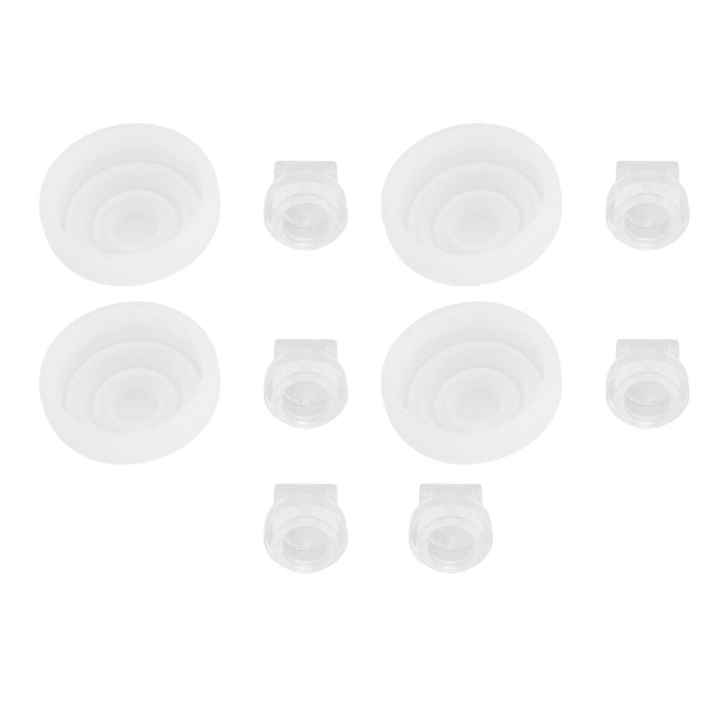 6 шт. клапан-клюв 4 шт. силиконовая диафрагма необходимые аксессуары для грудного вскармливания носимые