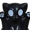 Lightweight Decorative Ghost Cat 2 Pcs Halloween Statue, Cute Figurine, Cartoon Unique Thanksgiving Gifts for Friends Mini Spooky Kitten Ornament Home