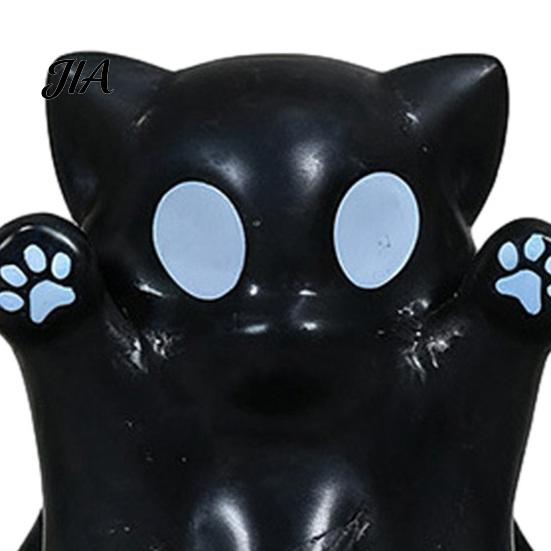 Lightweight Decorative Ghost Cat 2 Pcs Halloween Statue, Cute Figurine, Cartoon Unique Thanksgiving Gifts for Friends Mini Spooky Kitten Ornament Home
