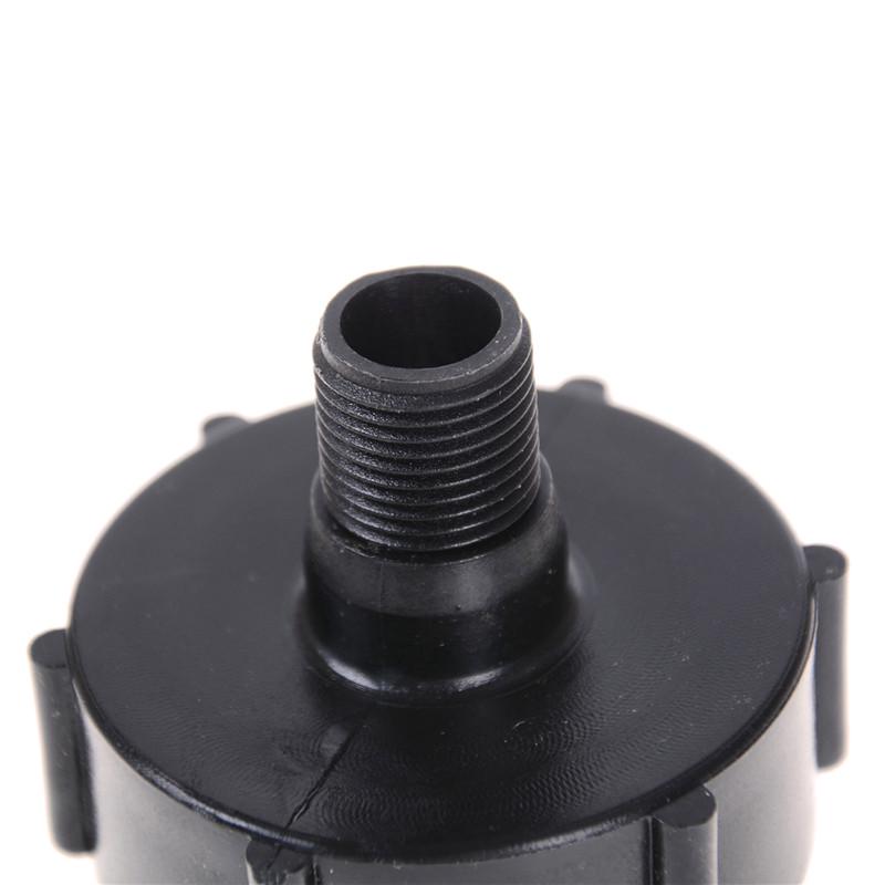 Адаптер для слива IBC Tote Tank с крупной резьбой 2" на 1/2" 3/4" для садового шланга