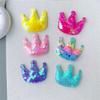 20Pcs Bling Crown Applique Padded Patches For DIY Headwear Hair Clips Decor Clothes Hat Crafts Sewing Supplies
