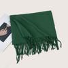 Autumn and Winter New Solid Color Scarf Imitation Cashmere Scarf Women's Warm Shawl Scarf