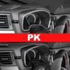 Для Honda crv CR-V 2017 2018 2022 ABS отделка приборной панели автомобиля прибор навигационная накладка рамка крышка аксессуары