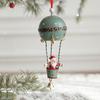 Подвеска на елку со шнурком, легко установить, расписанная вручную фигурка