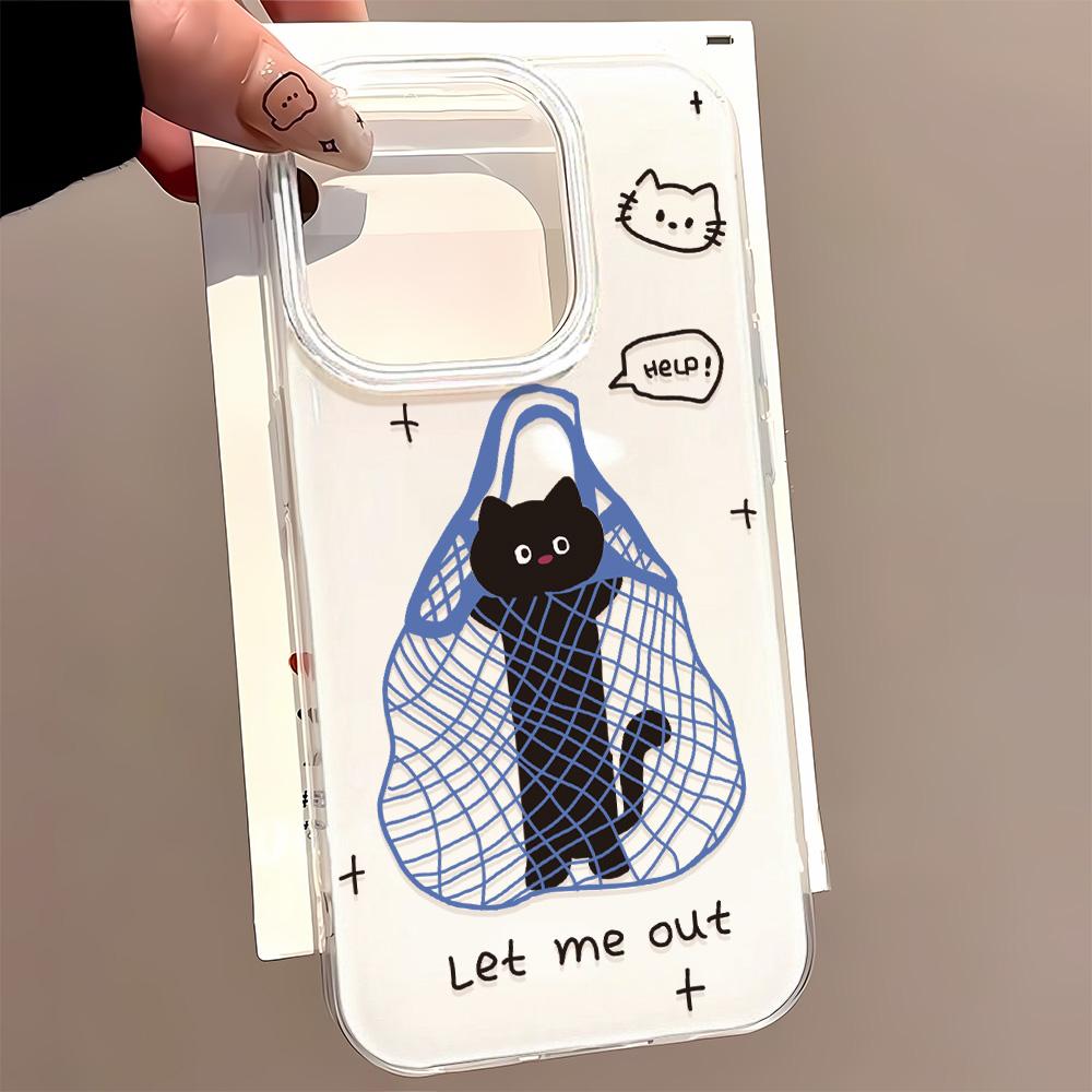 Расписной чехол для телефона для iPhone 12 13 15 16 iPhone 16 12 13 14 15 Pro 14 15 16 Pro Max Полное покрытие Противоударный Защита от отпечатков пальцев Свежий стиль Защитный чехол