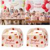 10PCS Paper Gift Packaging Box Empty Box Packing Case Cartoon Handhold Gift Boxes  Baby Shower