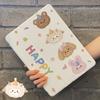 Cute Cartoon Animal Style Case for IPadPro 2022 Gen10 10.9 Inch Triple Fold Airbag Style Case Cover Pro12.9inch Mini4/5 7.9 2021/20 Gen9/8 10.2inch