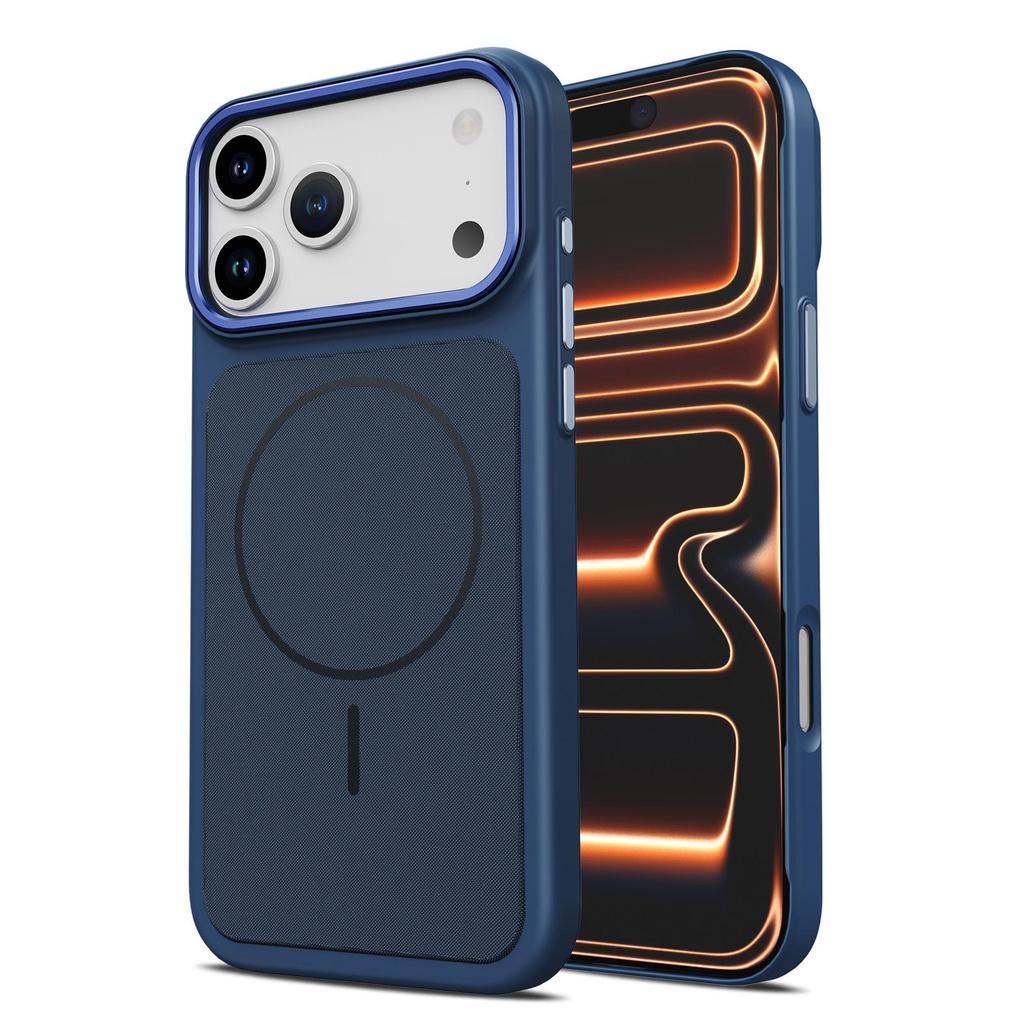 iPhone 17 Pro Max Чехол из технологичной ткани с магнитом - Apple 16 Pro Продвинутая противоударная крышка
