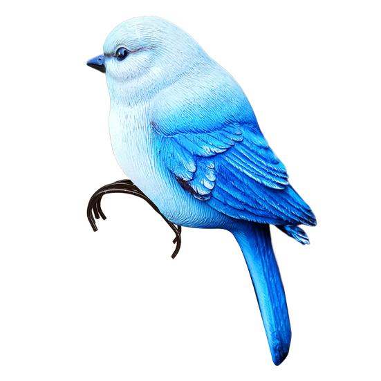 Кашпо Фигурка птицы Смола Садовая статуя птицы с когтями Декор для цветочного горшка Статуя попугая для бонсай Домашний декор Садовое искусство