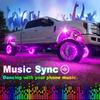 4/6/8/10/12 Pods RGB LED Rock Light APP Control Music Neon Car Underglow Chassis Light Offroad Truck SUV 4x4 ATV Boat Car Led