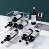 Non Slip Bottle Storage Rack Red Wine Shelf Wine Bottle Organizer Wine Display Stand