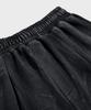 UNLC Dirty Hand-Painted Bermuda Pants Black