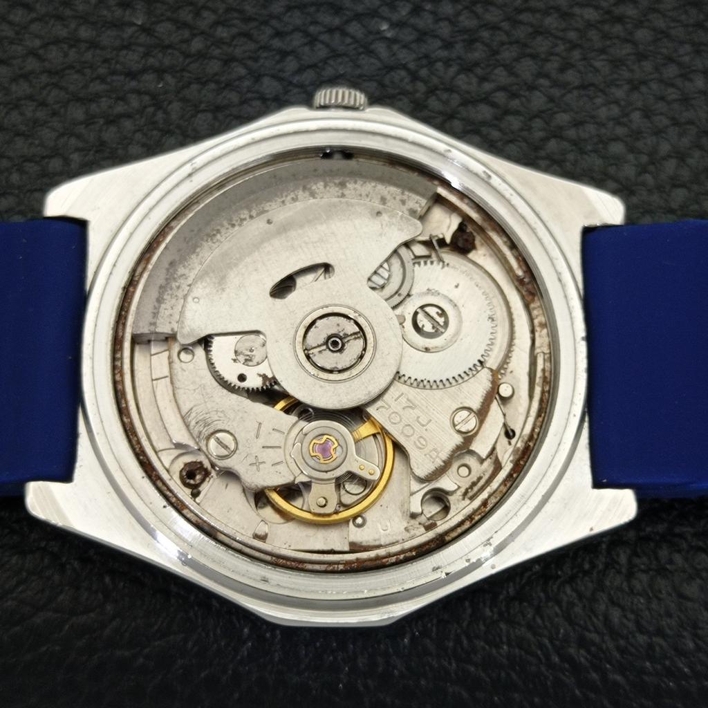 Б/У винтажные мужские часы SEIKO 5 AUTOMATIC 7009A из Японии с синим циферблатом a433560-2