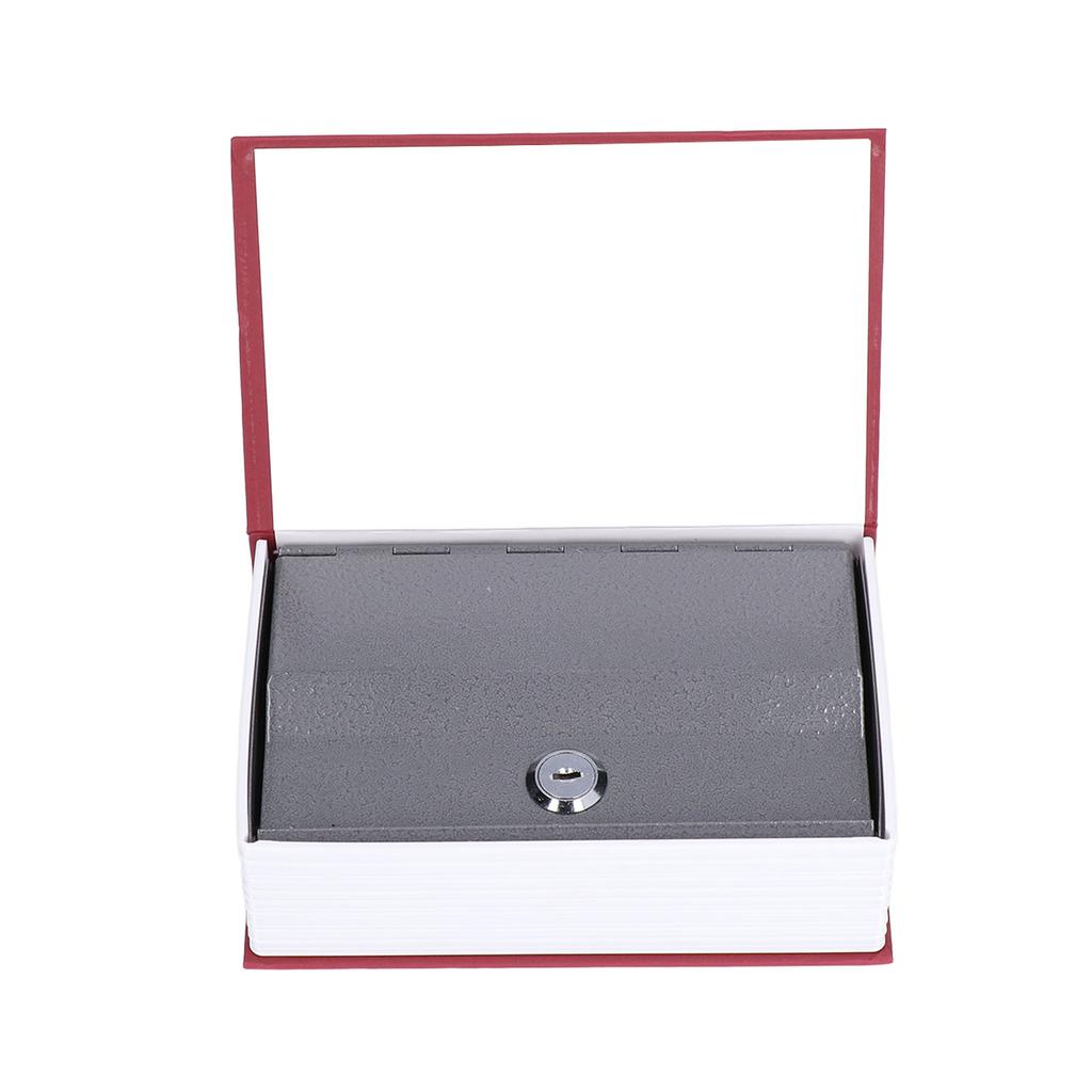 Сейф Книга-симуляция Декоративное хранилище Чехол для денег для Спальни Гостиной Офиса Красный