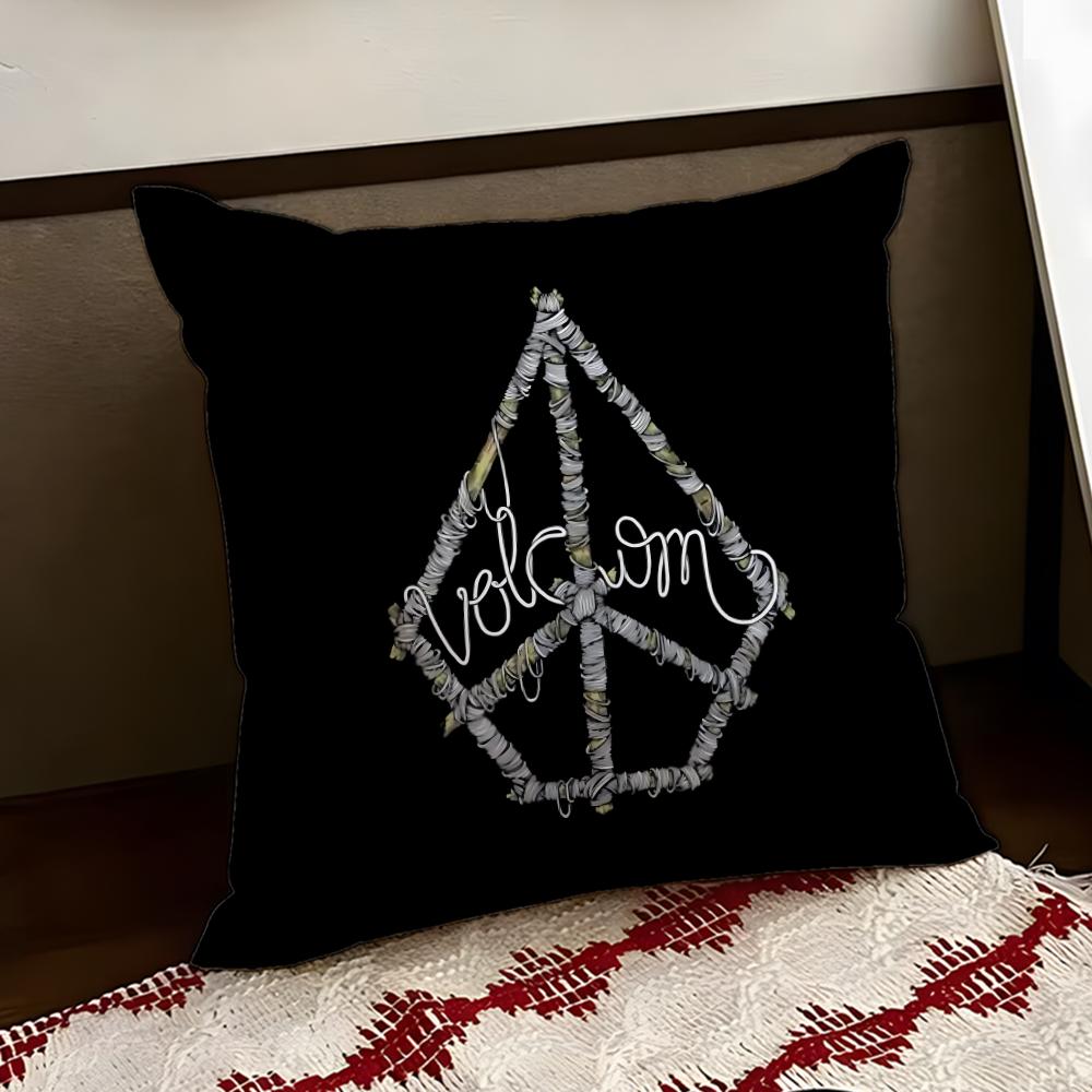 Полосатый Крутой VVolcom Наволочка Двусторонняя Мягкая Прочная Наволочка для Подушки Дом Автомобиль Многоцелевое Использование для Ежедневного Комфорта