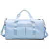 Large Travel Duffel with Wet Dry Separation Waterproof Gym Bag for Swimming Yoga Sports Organized Carryall Essential