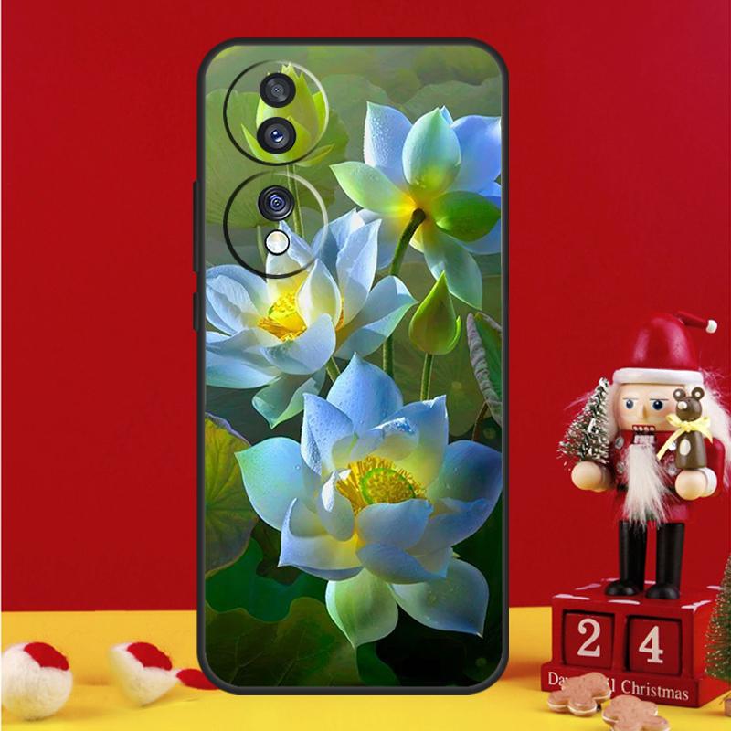 Чехол Цветок Лотос для Honor Magic 8 6 7 Lite Honor X9d X9c X9b X9a X8b X8c Win 50 70 90 200 400 Pro