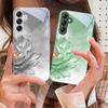 Белый лотос для Samsung Galaxy A14 4G 20 30 52 20S 21S 22 A32 33 34 42 50 51 53 54 70 71 72 73 5G Стеклянный чехол для телефона