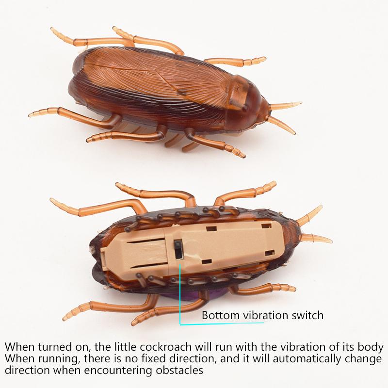 Смешные игрушки для домашних кошек Интерактивная электронная игрушка Таракан Мышь Паук Для Кошек Собак Щенков Тренировочные игрушки Товар для домашних животных Кошки