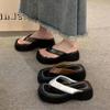 Slides Outside Shoes For Women Flip Flops Woman Slippers Height Sandals With Premium Eva New Fashion 2024 Trend Luxury