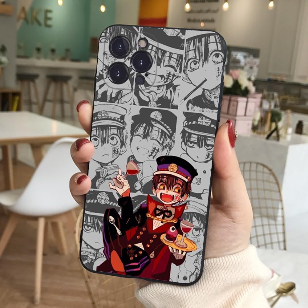 Туалетный Ханнако-кун Чехол для телефона Силиконовый Мягкий для iphone 16 15 14 13 12 11 Pro Mini XS MAX Plus X Чехол