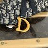 [Pre-Owned] Dior Mini Saddle Bag 'Blue Dior Oblique Jacquard' - Excellent #1VEM4H0