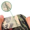 Камуфляжная лента для улицы, растягивающаяся многоразовая нетканая самоклеящаяся спортивная повязка для езды на велосипеде