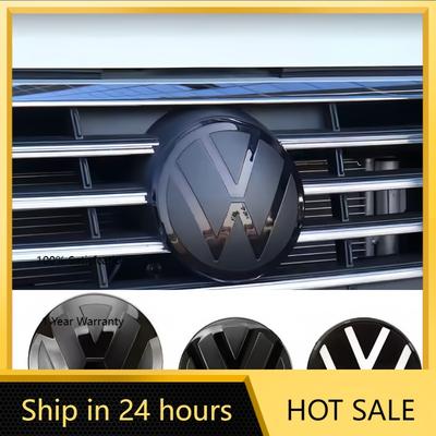 Для VW VOLKSWAGEN Новый Для серии VW ABS Модифицированная Наклейка Логотипа Автомобиля Подходит Golf MK6 MK7 Polo Passat B6 CC Tiguan Atlas T-ROC Передняя Решетка