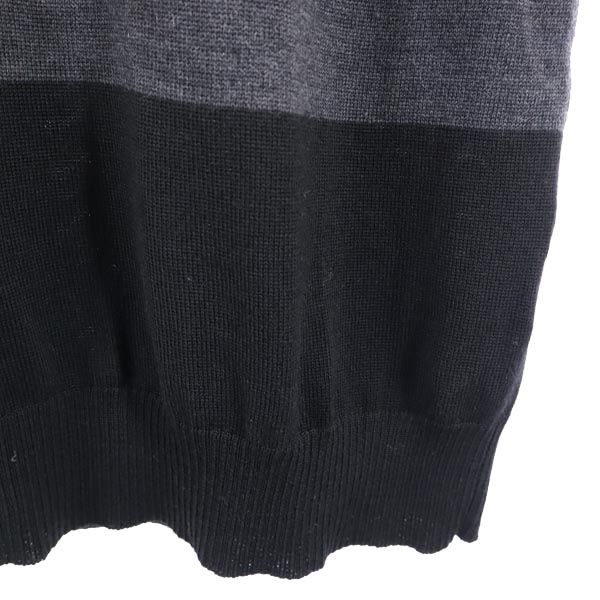 Burberry Свитер с длинным рукавом на молнии до половины GOLF Sanyo Shokai Вязаный с длинным рукавом Мужской Б/У