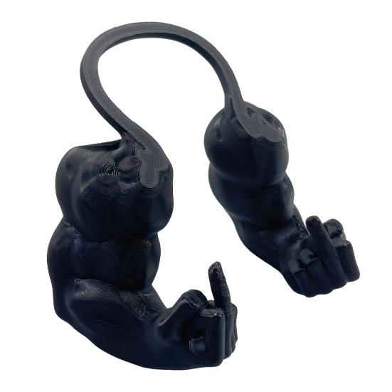 Костюм кота-мускула руки, 3D-печать, смешная кошачья шея-рука с мышцами, игрушка-пародия для питомца, подвесная рука, принадлежности для вечеринки по случаю дня рождения котенка