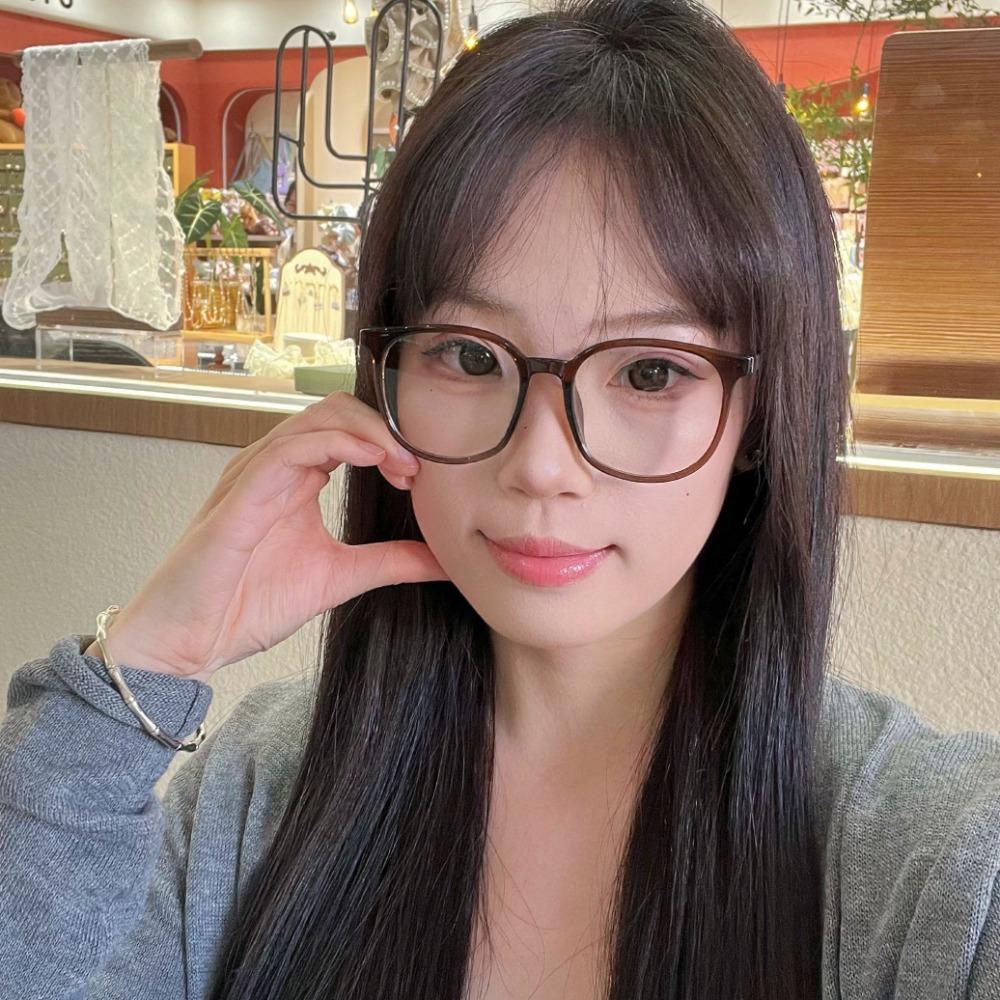 Прозрачная квадратная оправа Очки для близорукости Легкие очки с большой оправой Женские/Мужские