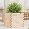 VidaXL Planter 50x50x45.5 Cm Solid Pine Wood, Outdoor Planter, Flower Box, Plant Box, Planter 847243