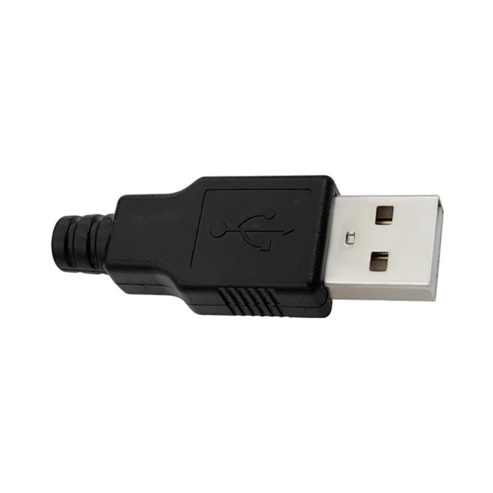 Пластиковый штекер USB-разъема типа A с крышкой USB-разъем типа A USB-штекер