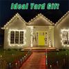 60Pcs 12 Inch Christmas Light Stakes Metal Light Stakes for Christmas Lights Yard Lawn Light Stakes for Christmas Lights