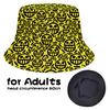 One Piece Bucket Hat Anime Skull Digital Print Sun Hat Outdoor UV Protection Fisherman Cap for Men Women