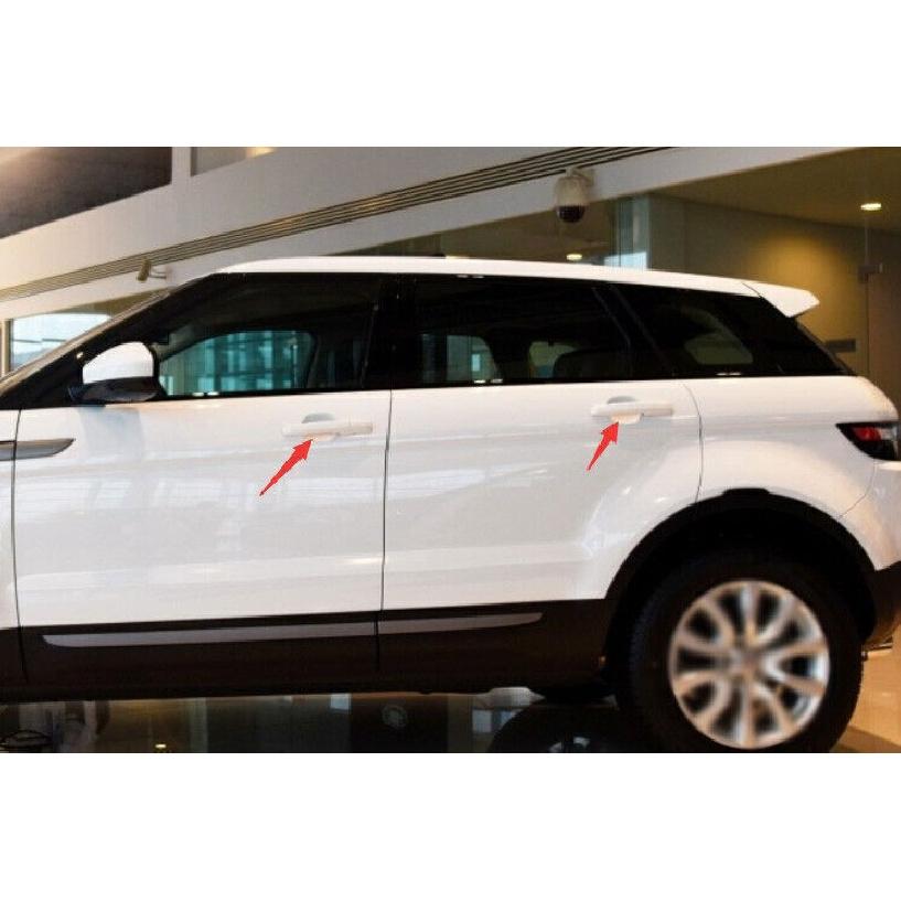 For Range Rover Evoque 2012-2019 Chrome Exterior Side Door Bowl Cover Trim 4pcs