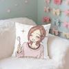 Classic AnimeNnanaS Cute Case Plush Fabric Soft Pillowcase Double Sided Print Cushion Cover Household Gifts