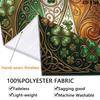 St.Patrick's Day Wall Tapestry Aesthetic Wall Hanging Printed Fabric Blanket Decorative Tapestries for Bedroom Living Room Home Decor