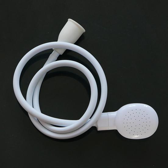 Душевая лейка, шланг для раковины, простая установка, портативный распылитель для душа, распылитель шампуня, адаптер для шланга для кухни, ванной комнаты