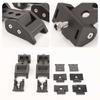 Engine Hood Latches Locking Hood Catch Kit Aluminum Alloy Hood Locks Compatible with Jeep Wrangler JK JL JT