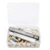 100pcs Brass Material Grommet Eyelet Kit Clothing Grommets Hole Punch Tool  For DIY Projects