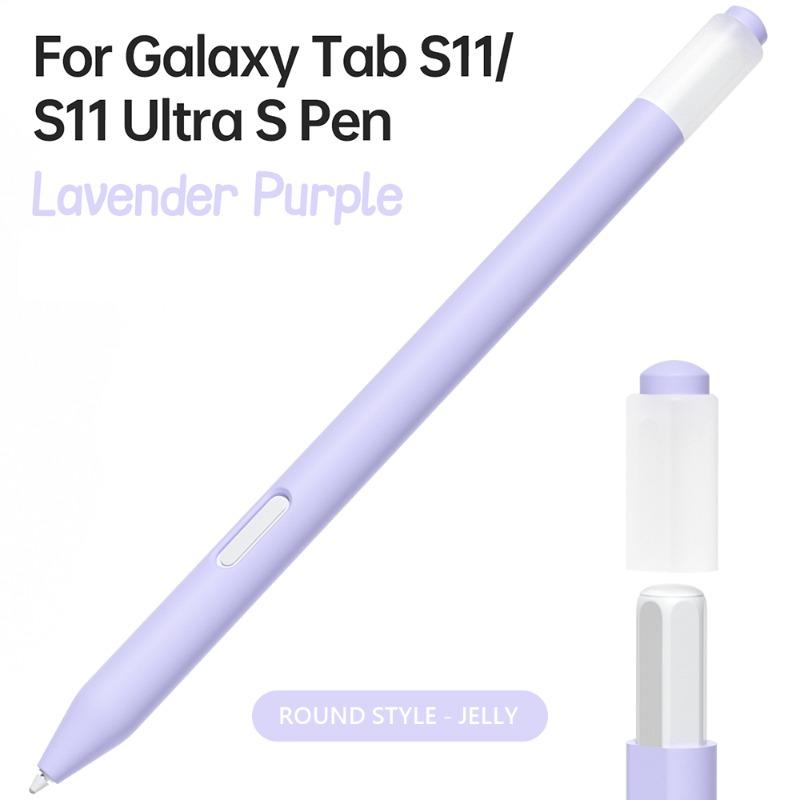 Силиконовый чехол-пенал для планшета Samsung Galaxy Tab S11 S11 Ultra, защитный чехол для стилуса, мягкий, ударопрочный, нескользящий, пеналы для карандашей