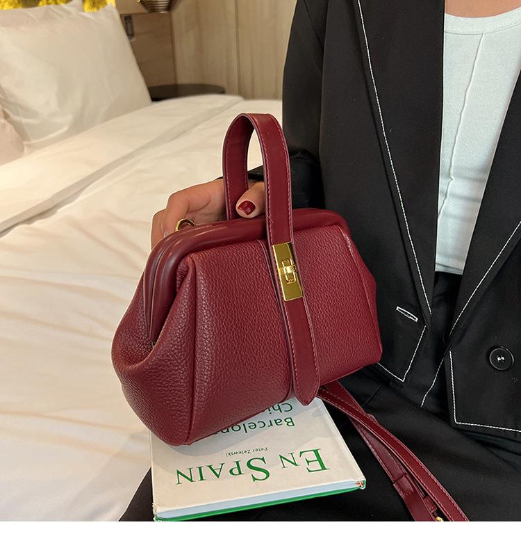 Сумка женская сумка 2022 модная новая сумка с рисунком личи модная универсальная сумка через плечо