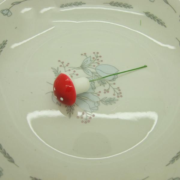 6pcs Mini Foam Mushroom Simulative Small Size Forest Micro Landscape Decor Ornaments for Flower Pot