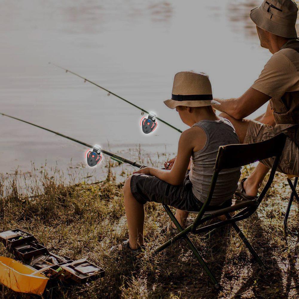 Портативный светодиодный индикатор, зуммер, напоминание о поклевке, сирена, сигнализация для рыбалки